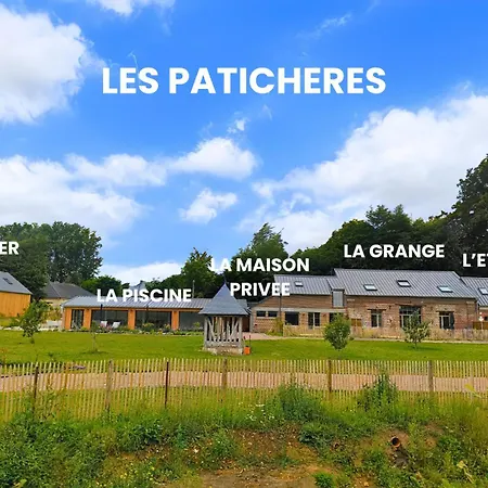 بيت للعطل Les Paticheres - L'atelier Avec Acces A La Piscine Biville-la-Baignarde