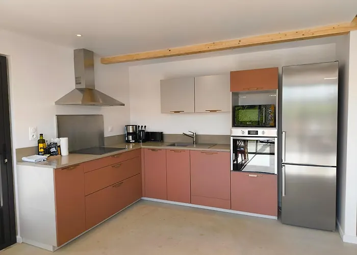 Les Paticheres - L'atelier Avec Acces A La Piscine Dom wakacyjny